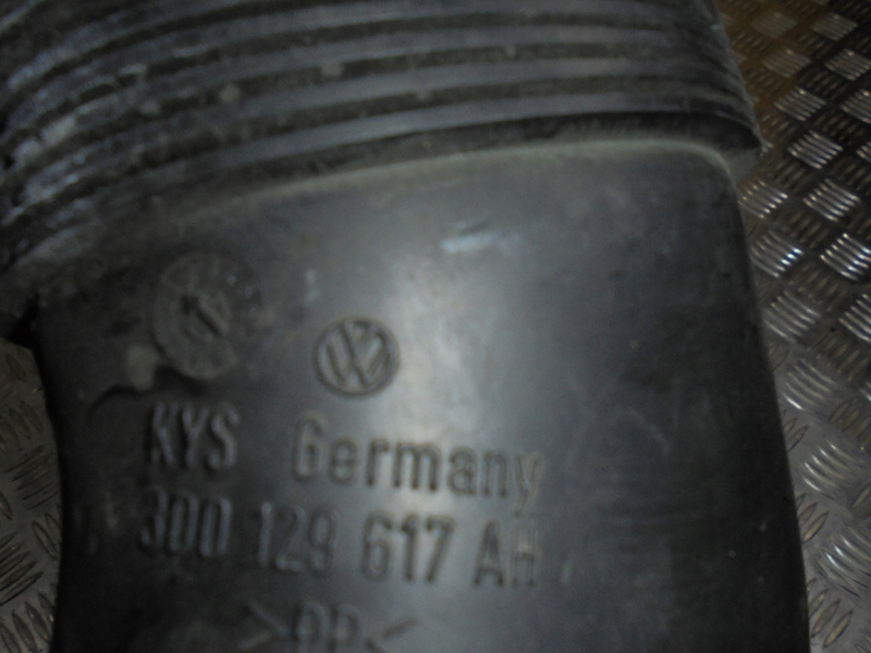 фото №3, Vw phaeton 3.0tdi труба повітрозабірник повітря 3d0129617ah