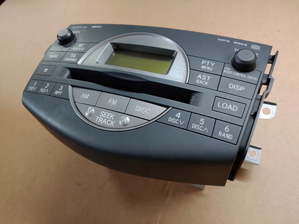 фото №3, Радиопроигрыватель радио заводской cd mp3 toyota rav4 iii lata 2005-2010