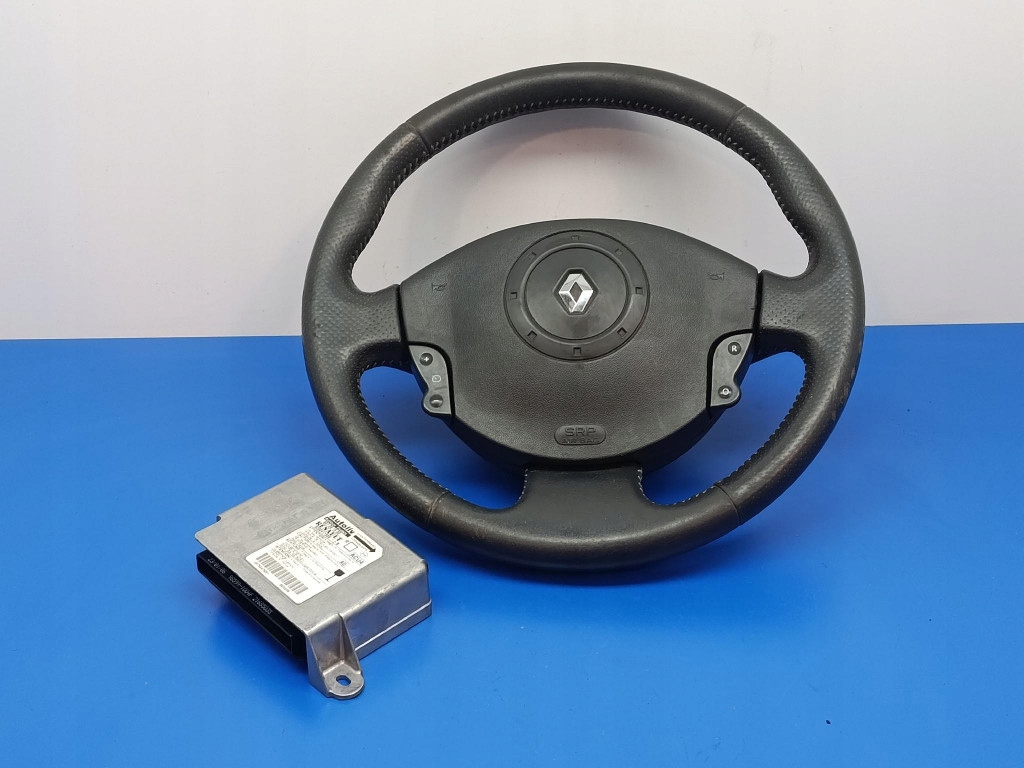 фото №1, Renault scenic ii повітропровід багатофункціональний шкіра подушка безпеки модуль