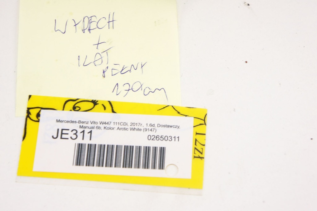 фото №7, Je311 mercedes vito w447 1.6d выхлоп катализатор