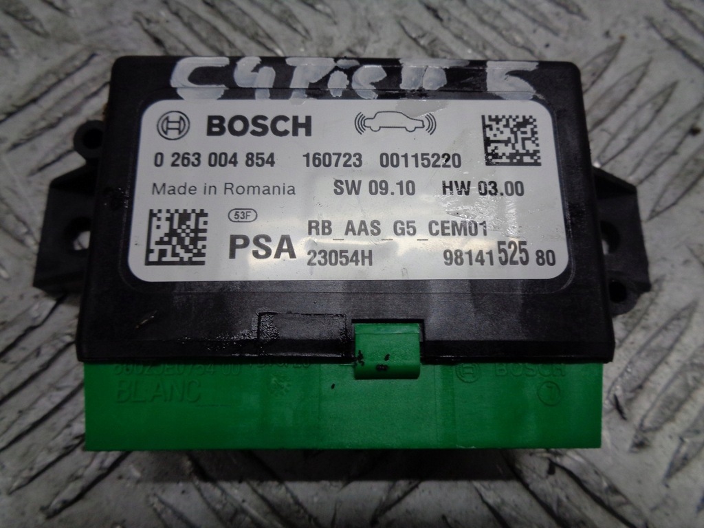 фото №1, Citroen c4 picasso ii модуль парковки 9814152580