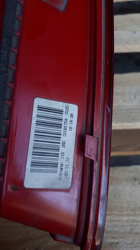 фото №9, S4 b8 a4 lift лампа правий задня кришка багажника usa