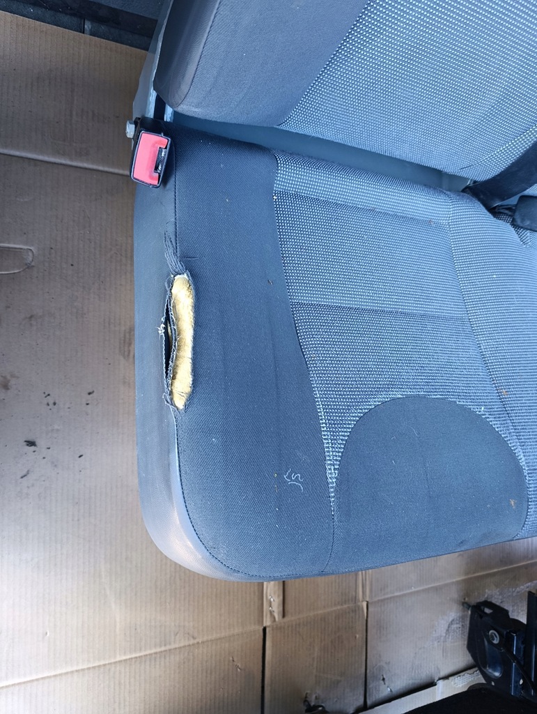 фото №13, Peugeot expert ii 2 сидіння заднє сидіння лавка кріплення комплект двокабінний