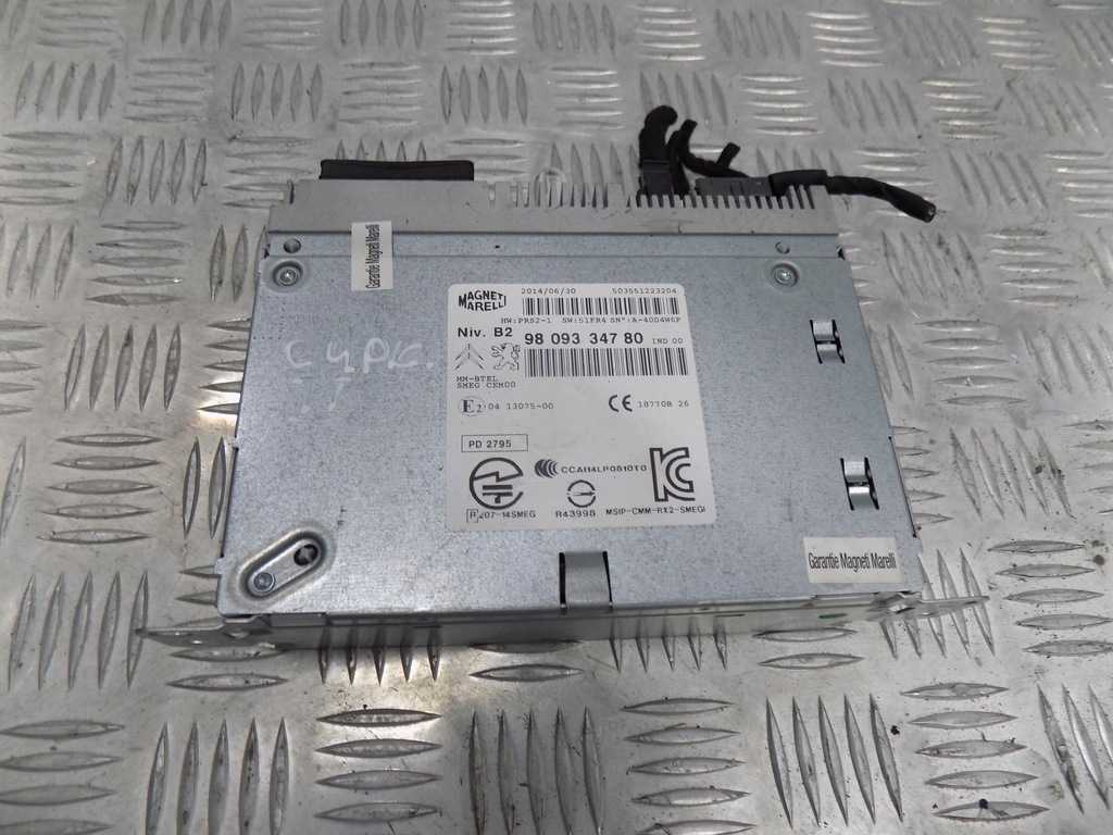 фото №1, Citroen c4 picasso ii радио навигация