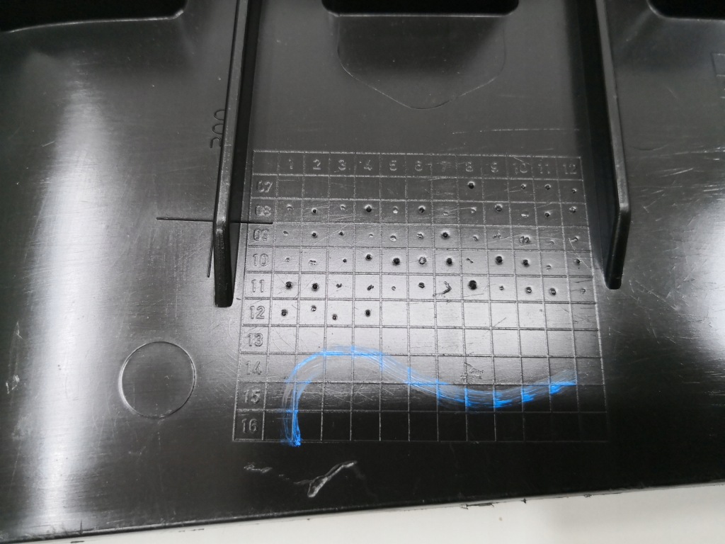 Плита накладка бампера audi a3 8p0 рестайлинг  08- перед с Разборки