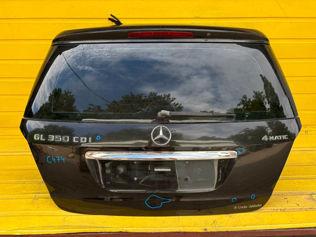 фото №1, Mercedes gl x164 крышка багажника багажника задняя c474 2010r.