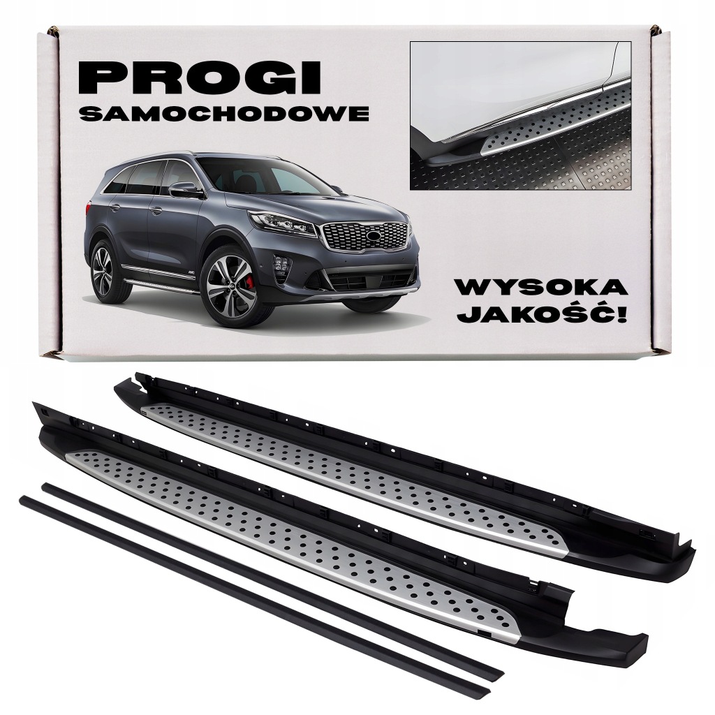 Купити Kia sorento 3 um 2014-2020 пороги бічний пороги автомобільні oem