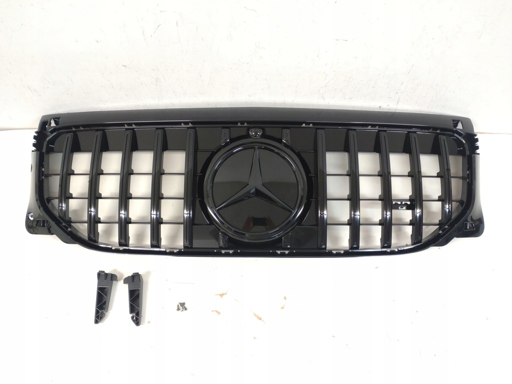 фото №10, Новий решітка радіатора решітка радіатора радіатора mercedes glb lift x247 gt full black 2023-