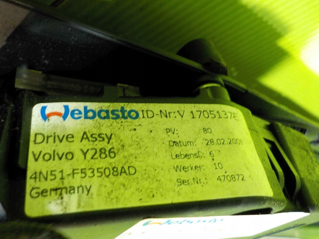 фото №4, Volvo s80 ii 08r люк 4n51-f53508-ad