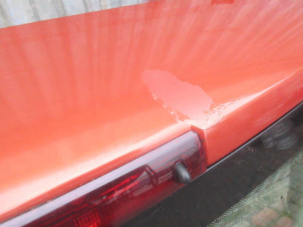 фото №11, Renault scenic ii lift teb76 кришка багажника багажника