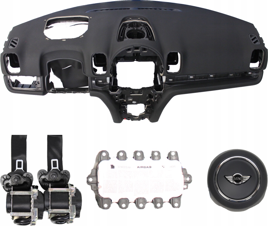 фото №1, Приборная панель консоль подушка безопасности ремни mini countryman f60