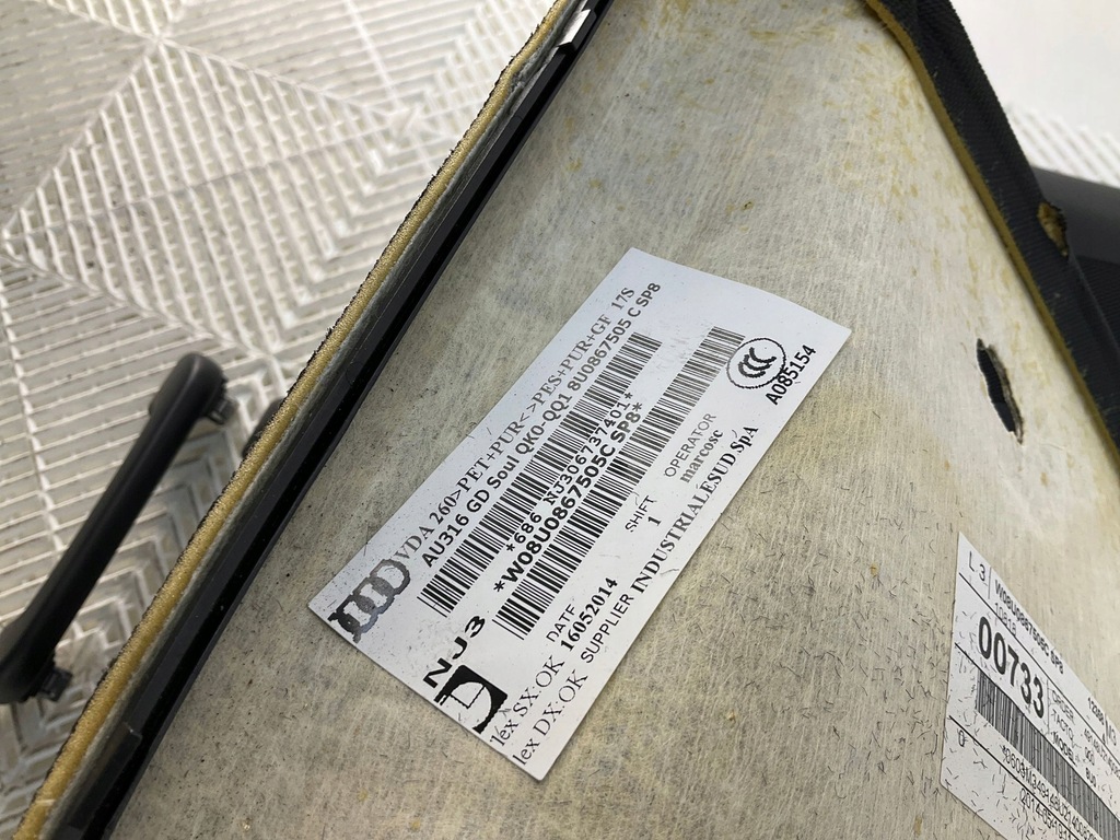 фото №5, 2014 audi q3 8u потолок комплектная 8u0867505c