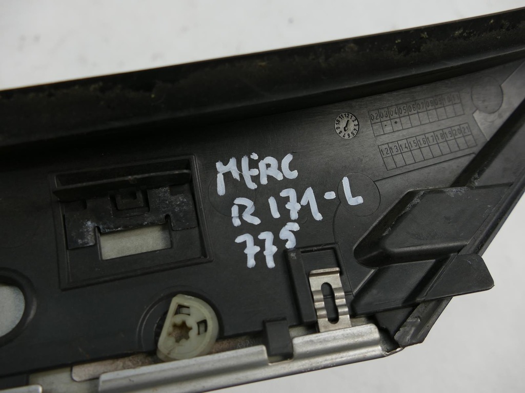 фото №10, Mercedes slk r171 молдинг скло блок двигуна лівий 775 lp