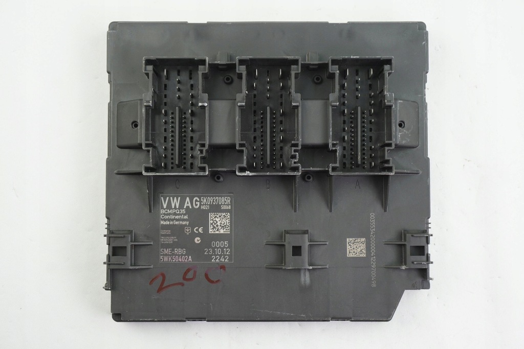 фото №1, Модуль комфорта bcm vw caddy 5k0937085r