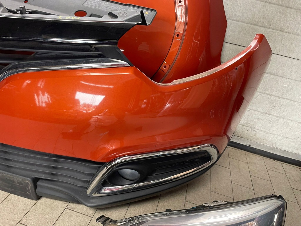 фото №15, Перед бампер лампы капот крылья renault captur i bixnp состояние jak nowe