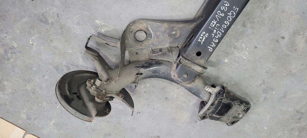 фото №11, A3 8v lift s3 балка подвеска oś задняя 5q0501049ap golf vii