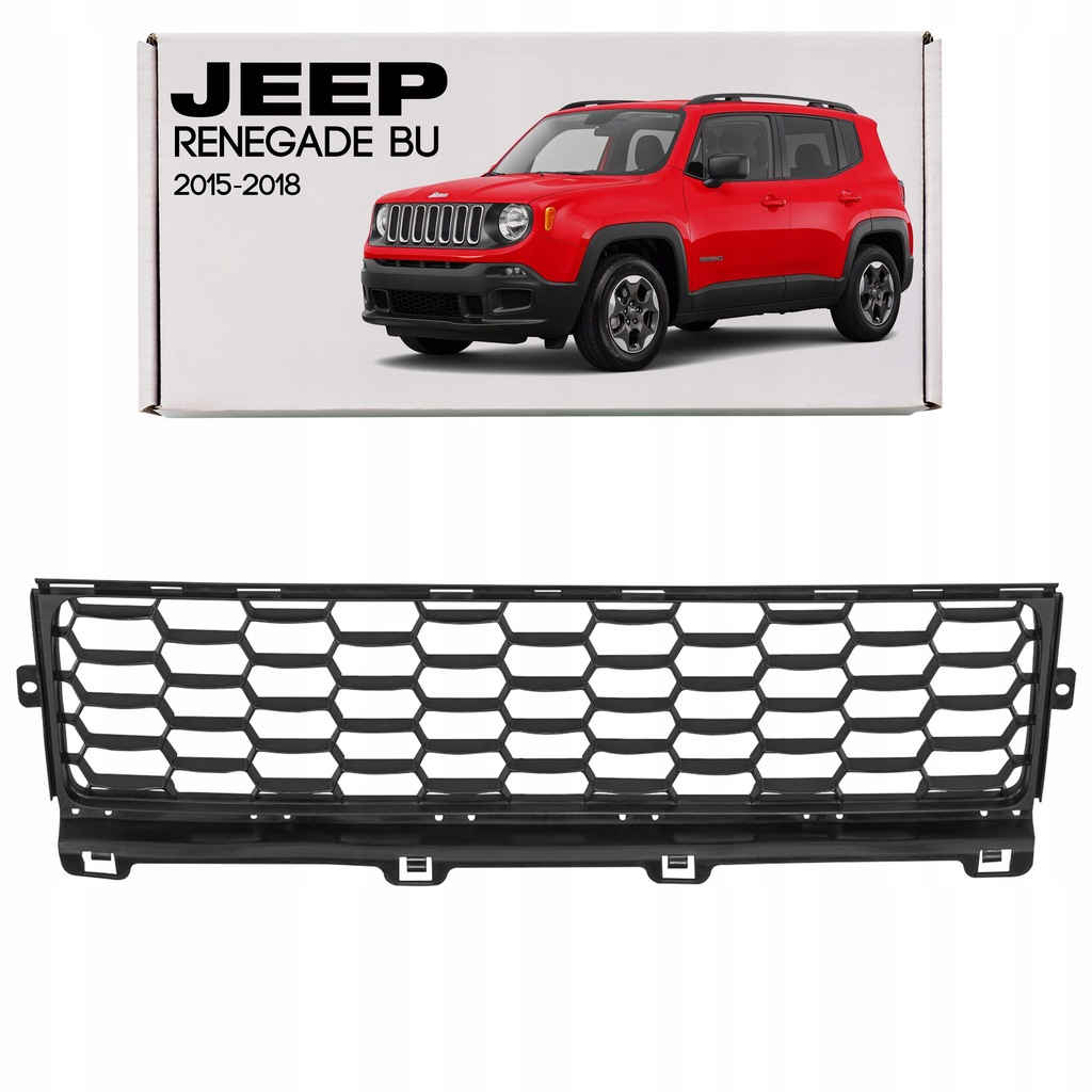 фото №1, Jeep renegade i bu 15-18 решётка радиатора бампера решётка радиатора радиатора решётка 5xb41lxhaa