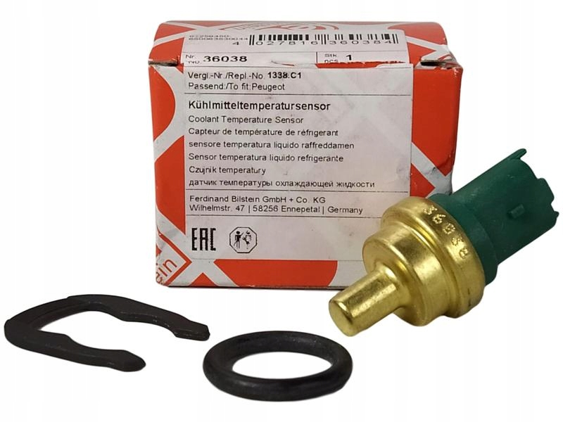 фото №9, Febi датчик температура. жидкость охлаждающий citroen berlingo 1,6 08-