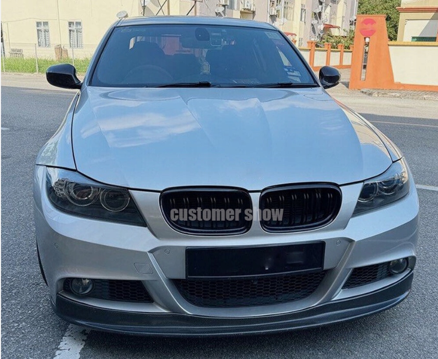 фото №10, Карбон перед бампера накладка спойлер bmw 3 series e90 325i m-tech 2009-12