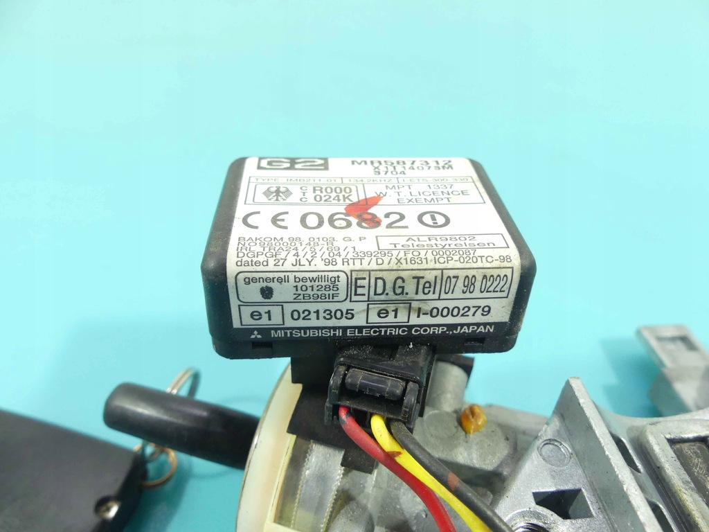 фото №12, Бортовой компьютер блок управления двигателя mn132784, e6t41772 mitsubishi lancer vii 1.6 16v