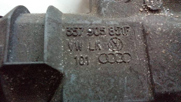 фото №7, Замок запалювання ключ volkswagen polo iii 1,9 sdi 357905851f