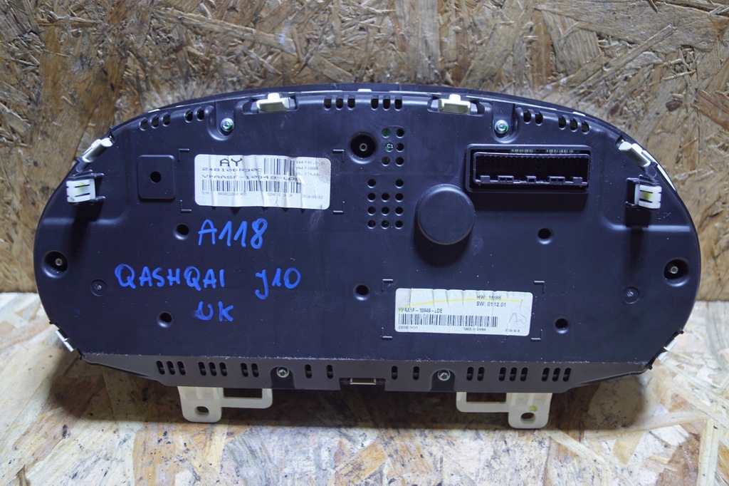фото №8, Nissan qashqai j10 лічильник приладова панель 24810br30c uk