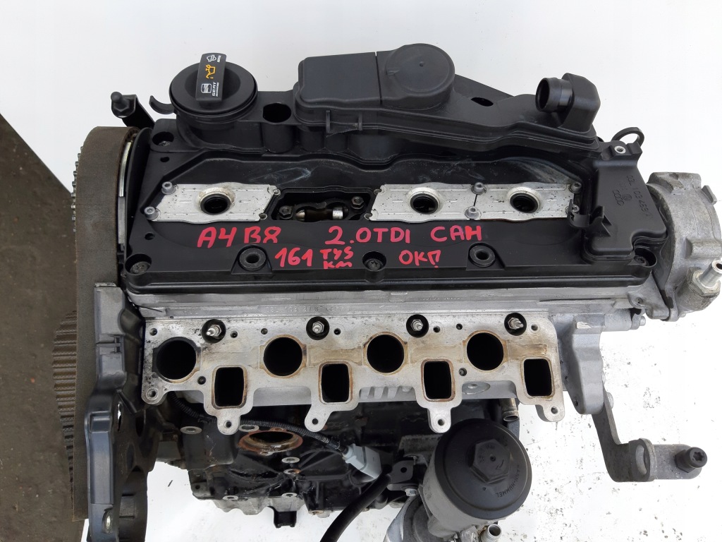 Двигатель audi a4 b8 2.0 tdi 161 tyś km cah Недорого