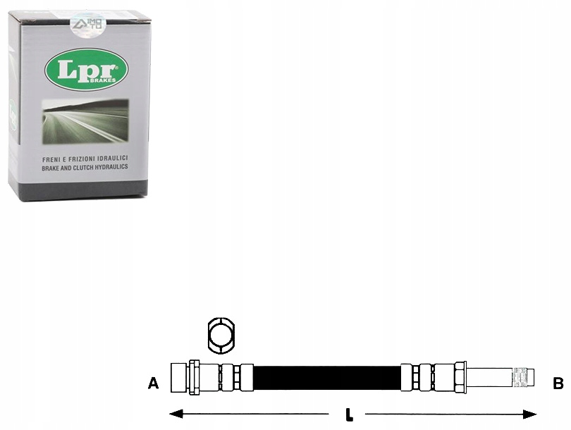 Купити Lpr шланг гальмівний 1328519 1405497 1361292 3m51