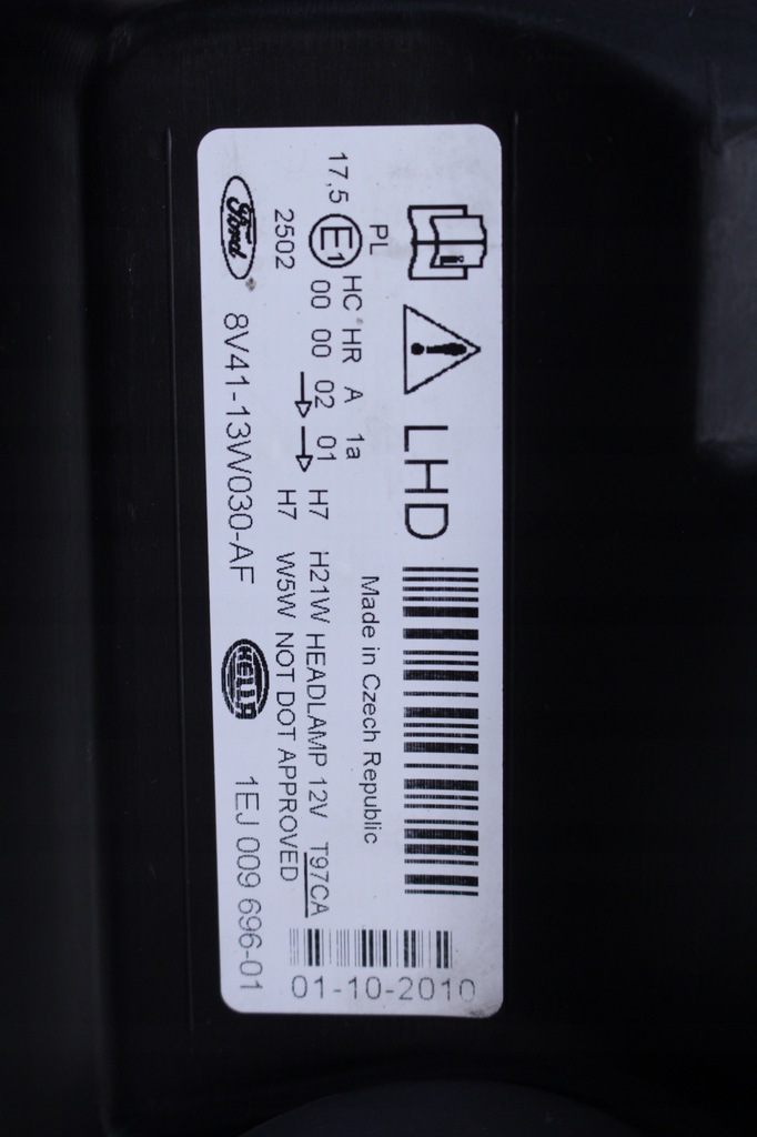 фото №6, Лампа лівий перед ford kuga i 10r.