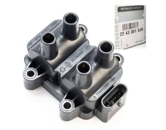 фото №1, Renault clio ii iii modus twingo kangoo 1.2 16v котушка запалювання oryg