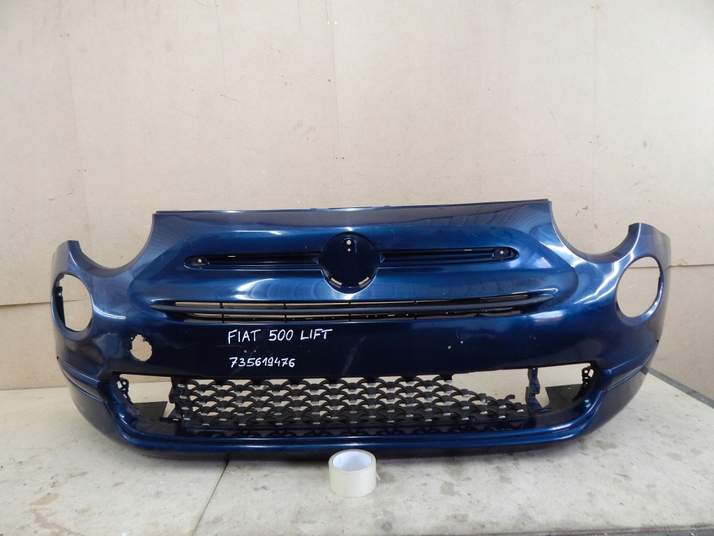 Купити Fiat 500 lift бампер перед передній 735619476 оригінал європа