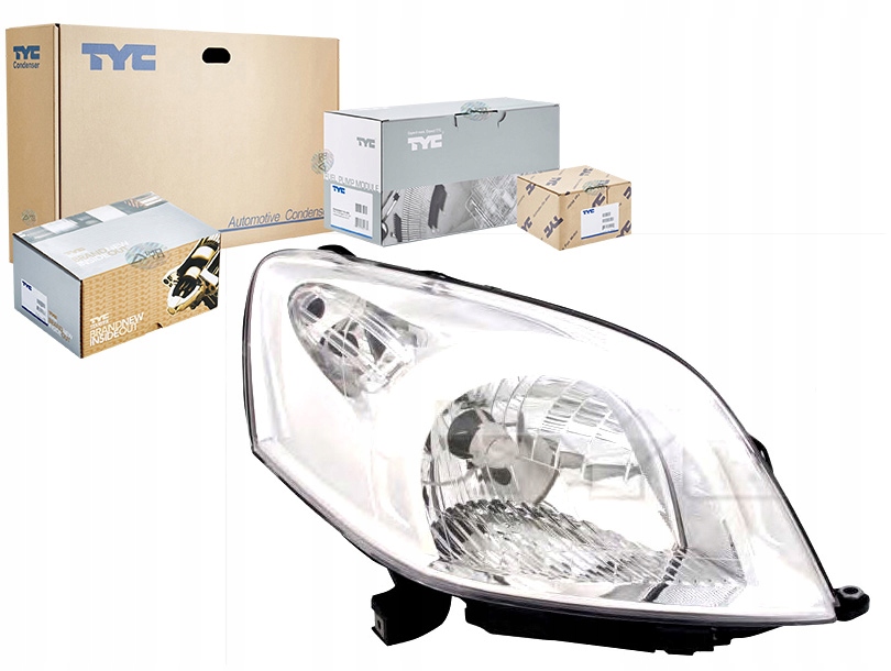 фото №1, Фара h4 електричний з двигуном citroen nem