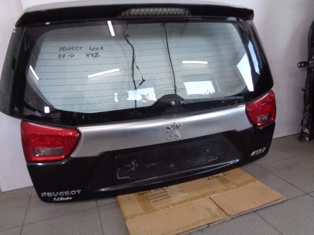 фото №2, Крышка багажника задняя стекло задняя комплектная peugeot 4007 цвет x42