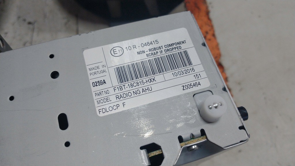 фото №6, Ford b-max радіо cd дисплей f1bt-18c815-hxk