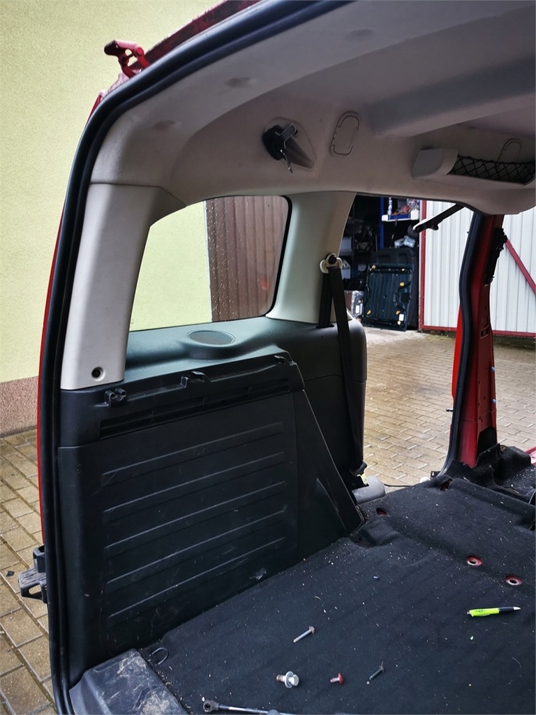 фото №9, Berlingo iii partner iii 08-18 pas задня обрізаний задня кузов з дах пасажирський