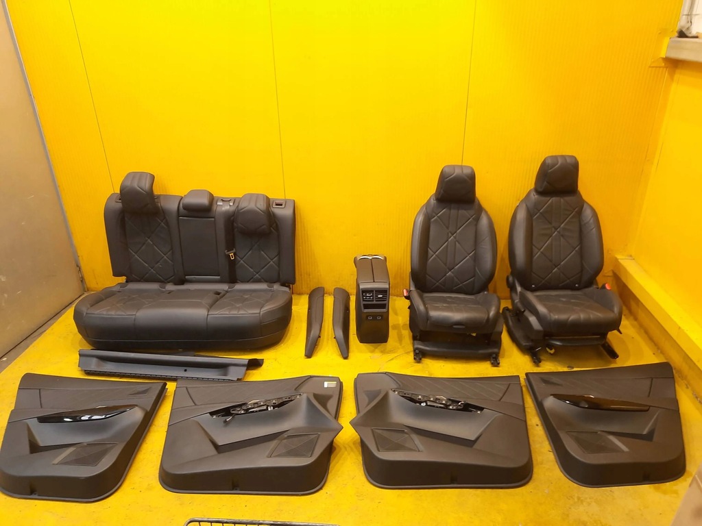 фото №1, Citroen ds7 crossback сиденье заднее сиденье обшивки туннель подогрев