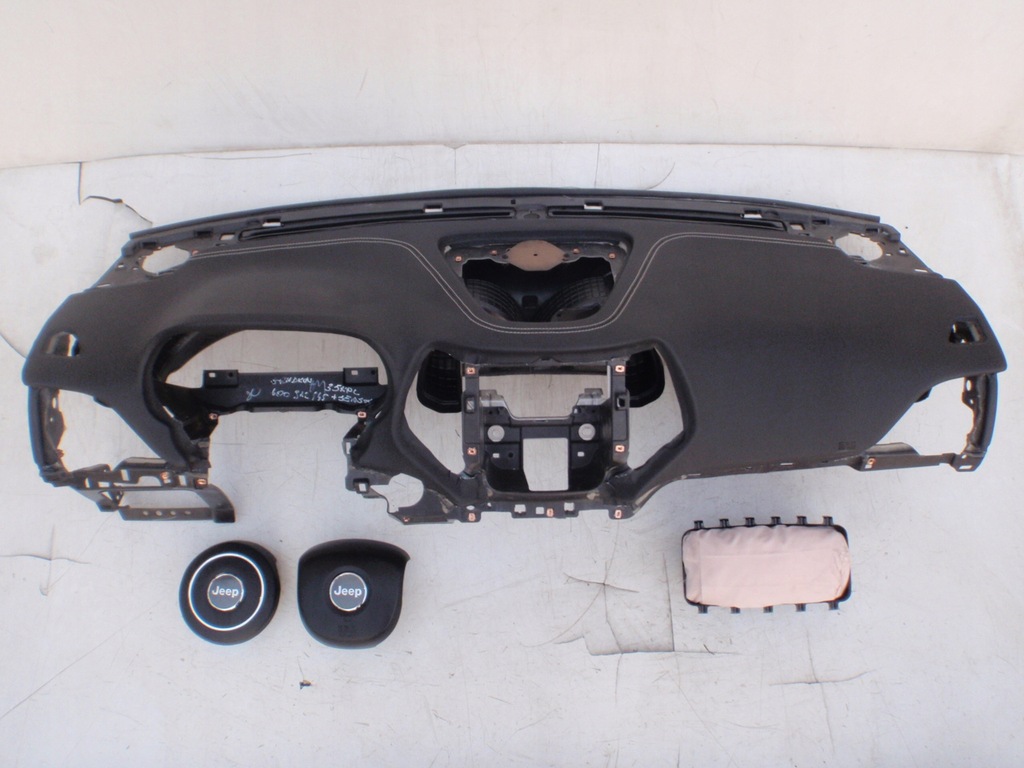 фото №5, Jeep cherokee kl панель приладів панель приладів консоль подушки безпеки pas