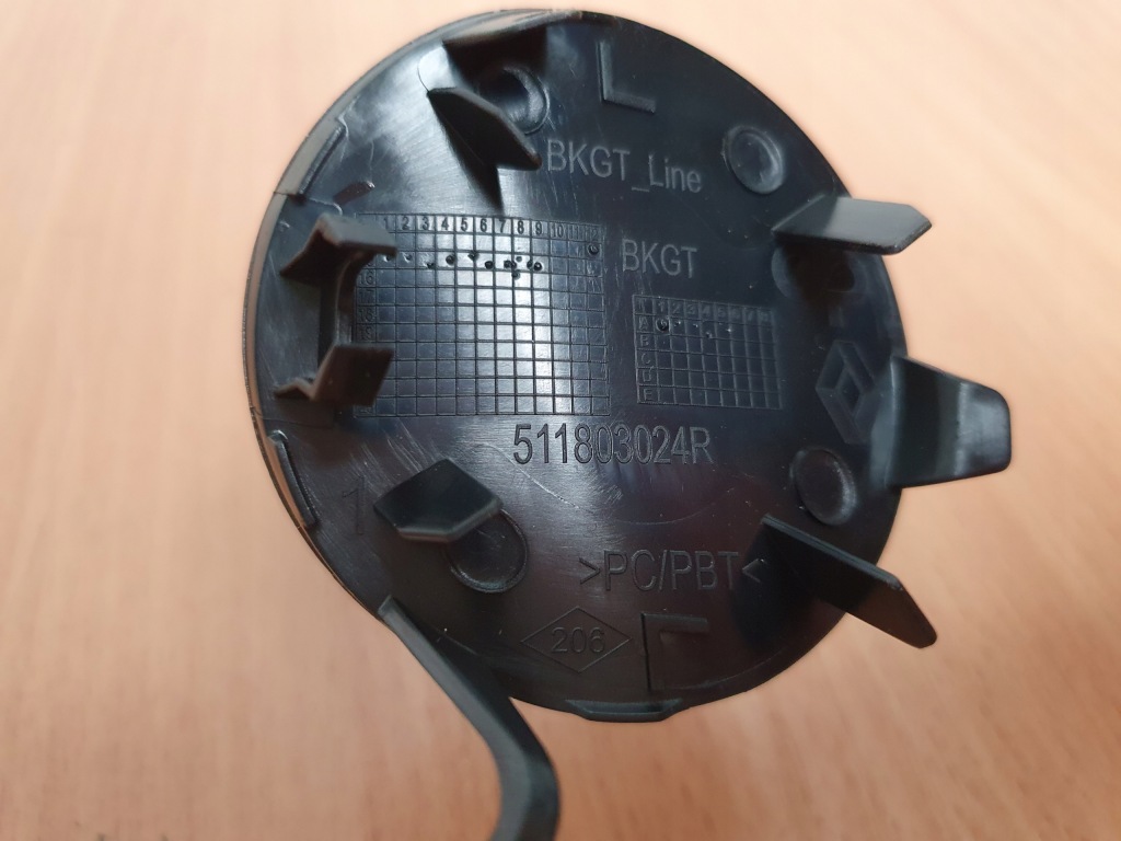 фото №5, Заглушка фаркоп бампера перед megane iv gt