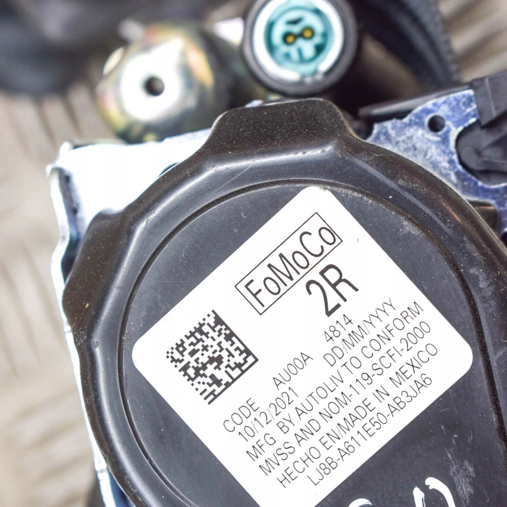 фото №6, Ford mustang mach-e 2022 права сторона pas безпеки сидіння заднього