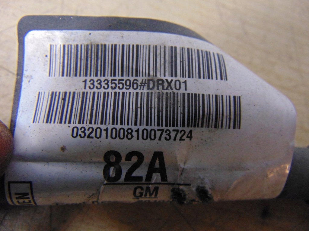 фото №6, Шланг клемма аккумулятор минусовая opel meriva b