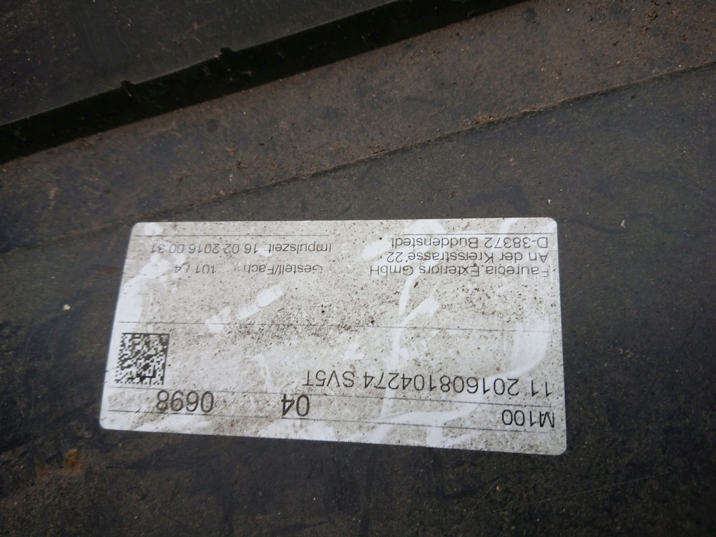 Vw touran 2 2 15- 5ta бампер передний передок Доставка