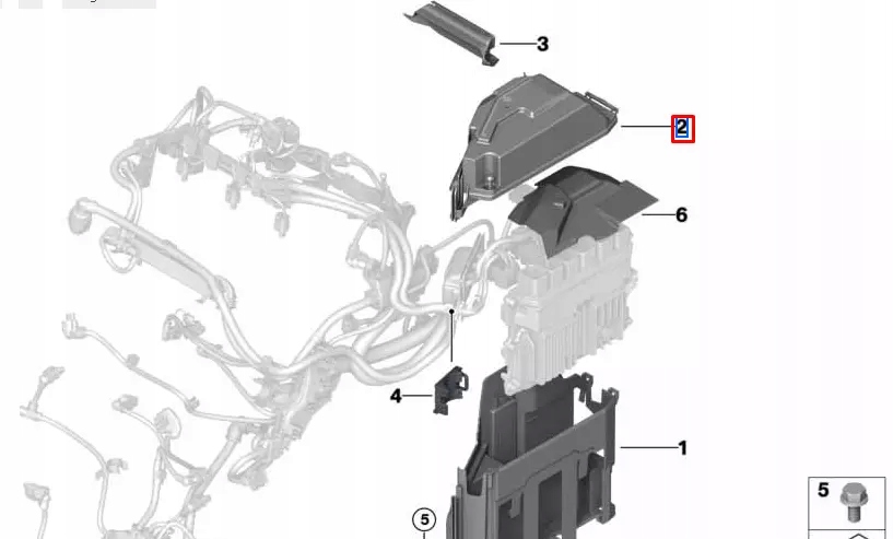 Bmw 1 f40 крышка коробка предохранителей 12908581751 8581751 в Украине