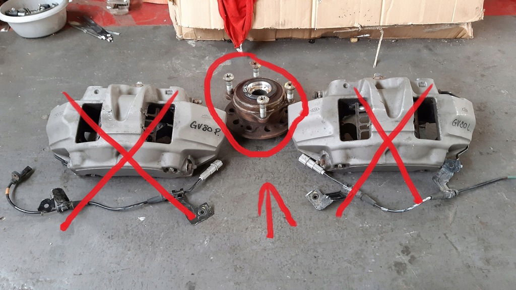 фото №1, Genesis gv80 2020-23 ступиця підшипник колеса перед передній оригінал