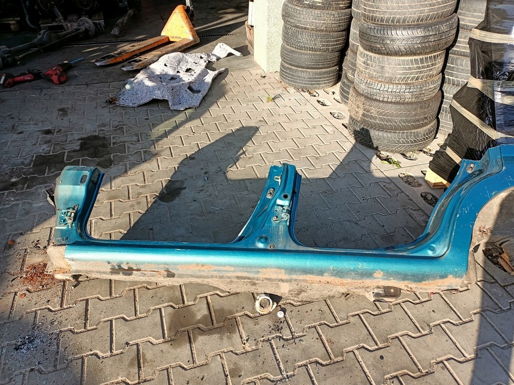 фото №4, Порог левый subaru justy ignis 03-08