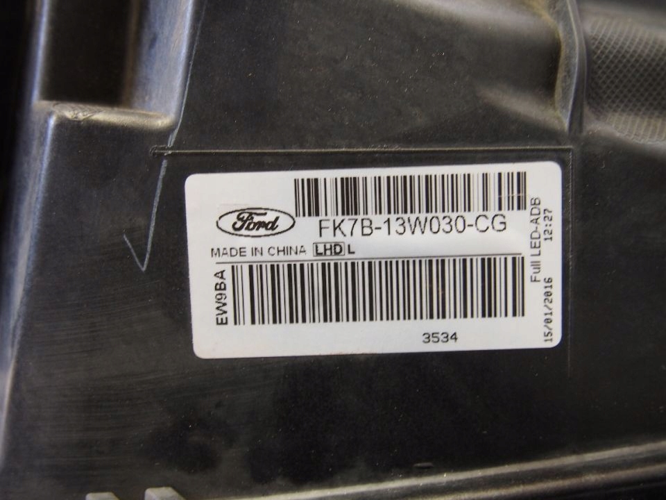 фото №6, Ford edge 2015 18r фара левый fk7b-13w030-cg