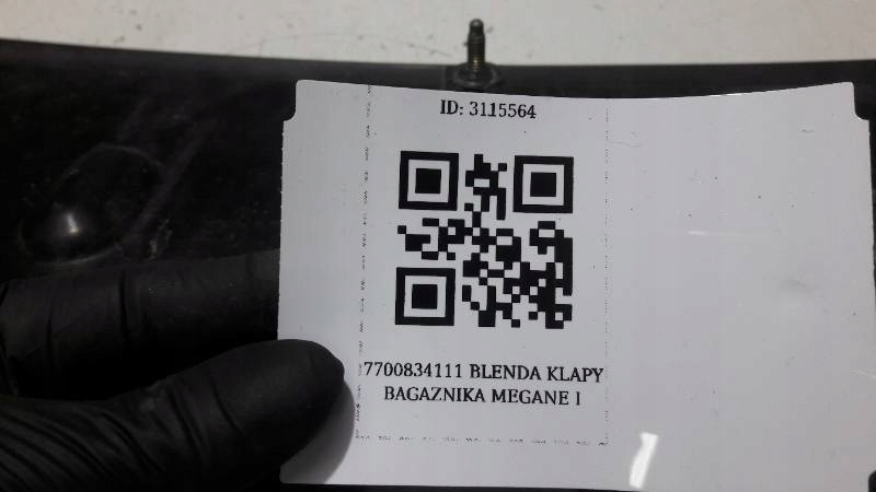 фото №9, Renault megane 1 накладка молдинг кришки задній