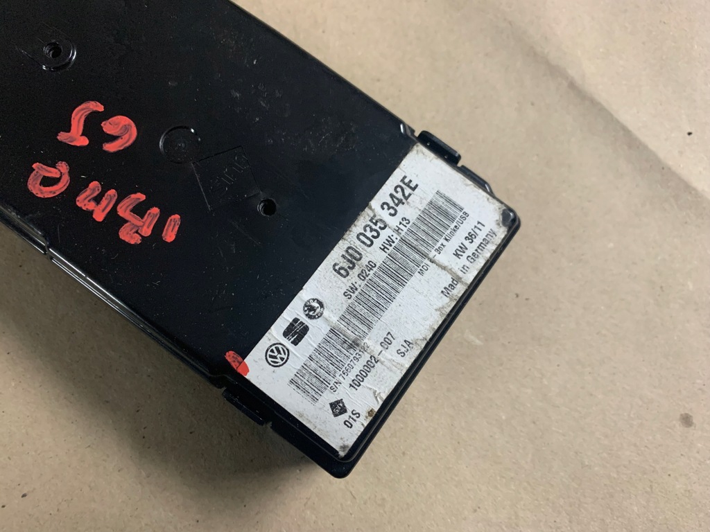 фото №4, Seat ibiza 6j модуль usb интерфейс 6j0035342e