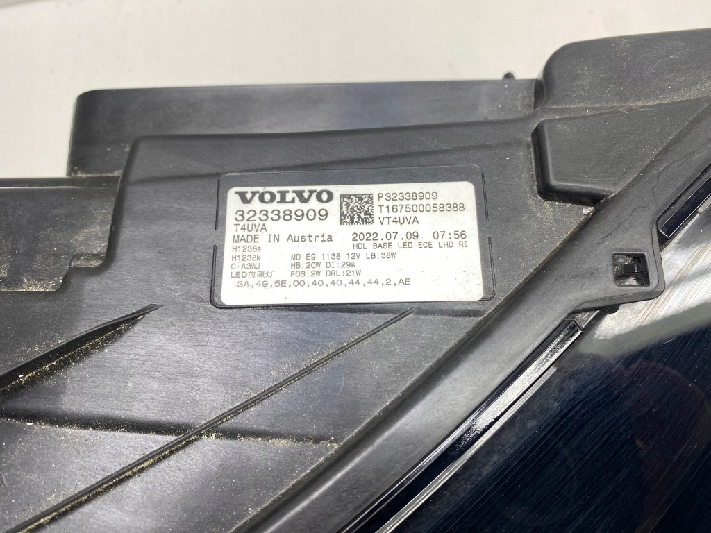 Купити Volvo xc40 xc 40 рестайлінг  фара правий правий перед передня full led європа  32338909