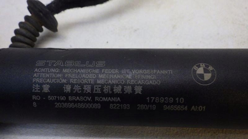фото №8, Привід амортизатор кришки правий bmw x2 f39 9465654 17893910