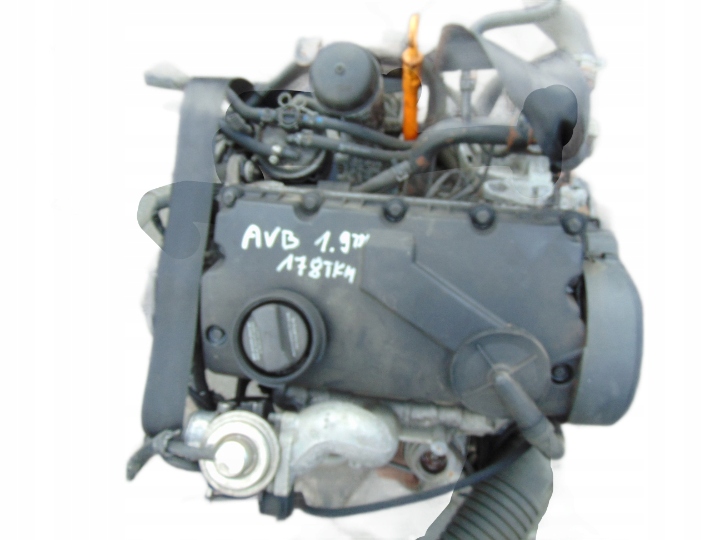 фото №1, Kompletny двигун volkswagen 1.9 tdi avb